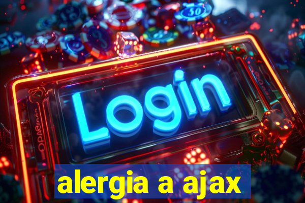 alergia a ajax